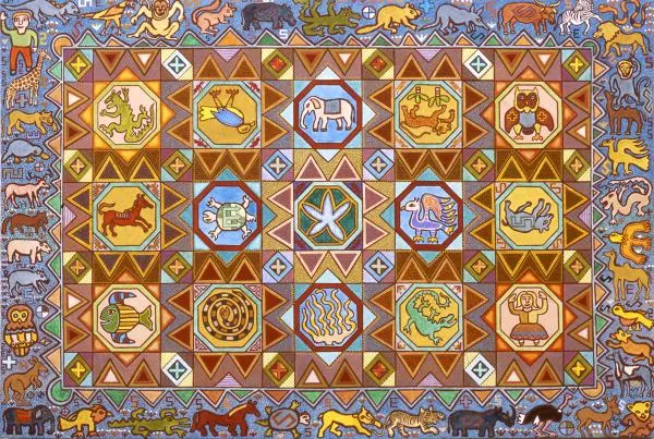 15 Star and Animal Geometry