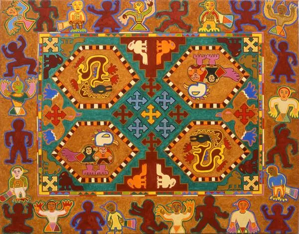 Armenian Dragon and Phoenix Carpet