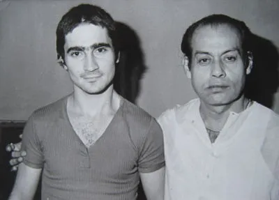 Paul with Gour Goswami